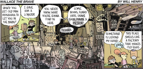 Wallace the Brave on Sunday June 7, 2020 Comic Strip