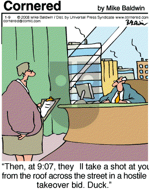 Cornered - Wednesday January 9, 2008 Comic Strip