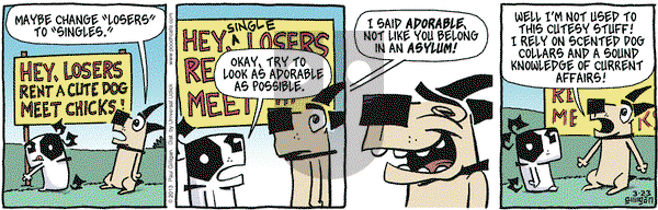 Pooch Cafe on Saturday March 23, 2013 Comic Strip