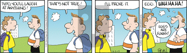 Drabble on Friday March 3, 2017 Comic Strip