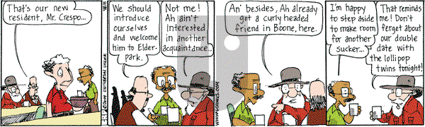 The Elderberries on Tuesday April 29, 2025 Comic Strip