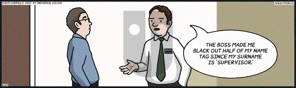 F Minus on Friday August 21, 2015 Comic Strip