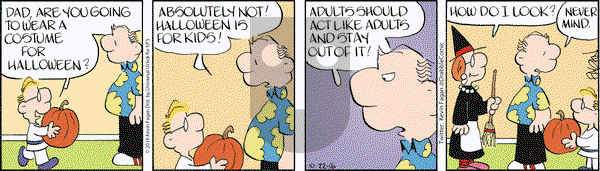 Drabble on Saturday October 22, 2016 Comic Strip