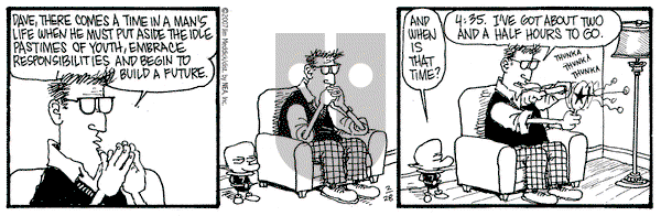 Monty on Thursday March 1, 2007 Comic Strip