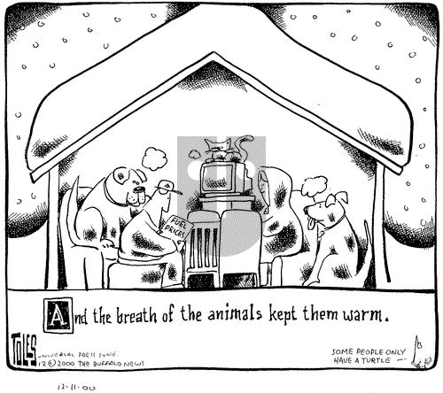 Tom Toles on Friday January 12, 2001 Comic Strip