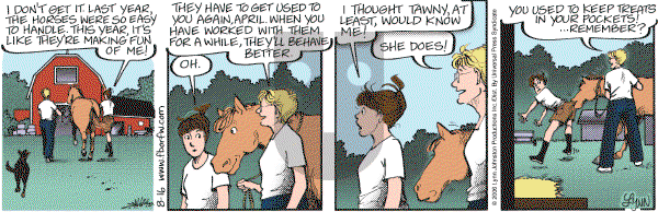For Better or For Worse - Wednesday August 16, 2006 Comic Strip