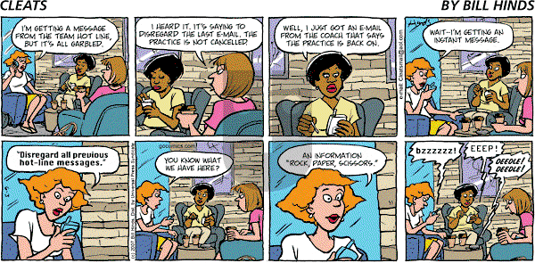 Cleats - Monday May 12, 2025 Comic Strip