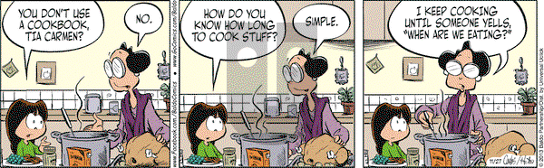 Baldo on Wednesday November 27, 2013 Comic Strip