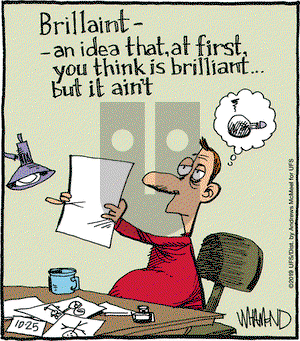 Reality Check on Friday October 25, 2019 Comic Strip