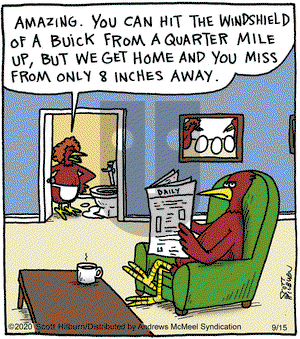 The Argyle Sweater - Tuesday September 15, 2020 Comic Strip