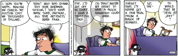 Get Fuzzy on Tuesday December 22, 2009 Comic Strip