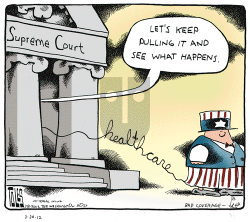 Tom Toles on Friday March 30, 2012 Comic Strip