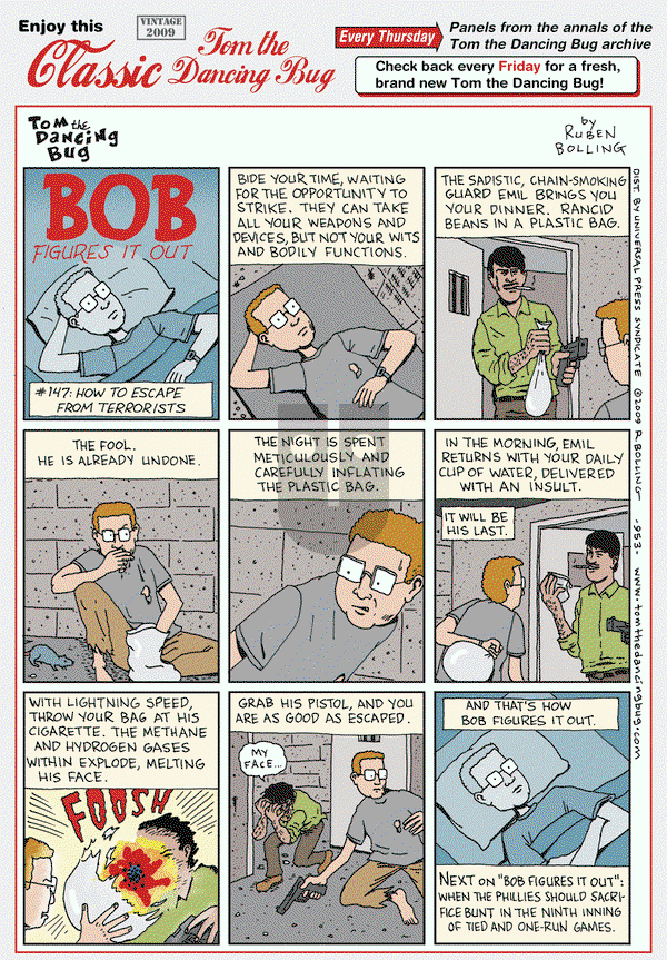 Tom the Dancing Bug on Thursday July 31, 2014 Comic Strip