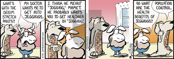 DeFlocked on Monday June 25, 2018 Comic Strip