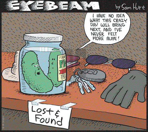 Eyebeam on Monday September 16, 2024 Comic Strip