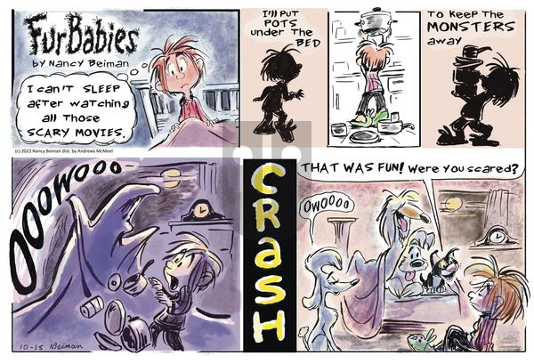 FurBabies - Sunday October 15, 2023 Comic Strip