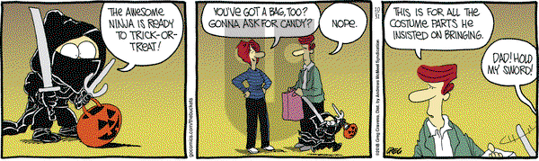 The Buckets on Wednesday October 31, 2018 Comic Strip