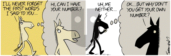 Dark Side of the Horse on Friday February 10, 2012 Comic Strip