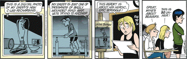Doonesbury - Monday October 10, 2005 Comic Strip