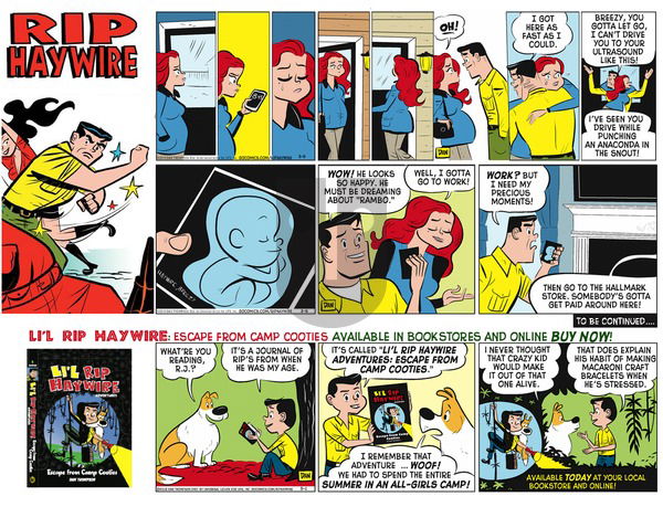 Rip Haywire on Sunday November 27, 2016 Comic Strip