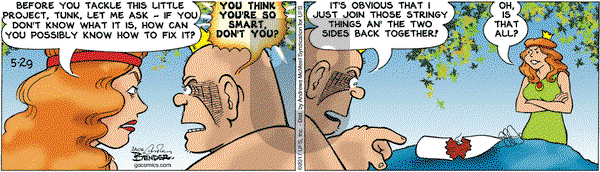 Alley Oop on Monday May 29, 2017 Comic Strip