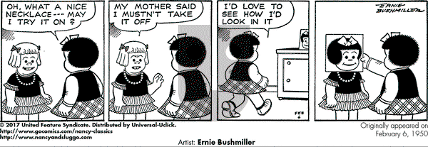 Nancy Classics on Monday February 6, 2017 Comic Strip
