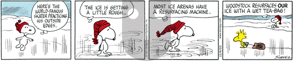 Peanuts on Tuesday December 9, 2003 Comic Strip