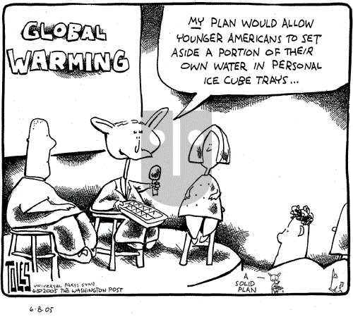 Tom Toles on Thursday December 15, 2005 Comic Strip