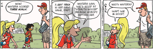 Cleats - Friday July 18, 2025 Comic Strip