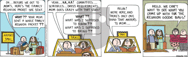 Cathy Classics - Monday July 23, 2007 Comic Strip