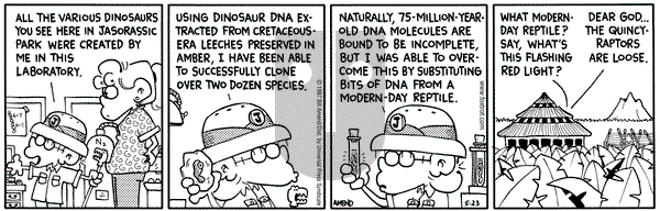 FoxTrot on Friday May 23, 1997 Comic Strip