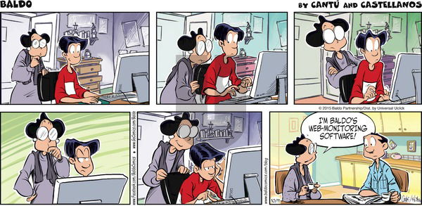 Baldo on Sunday October 11, 2015 Comic Strip