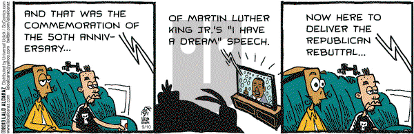 La Cucaracha on Tuesday September 10, 2013 Comic Strip
