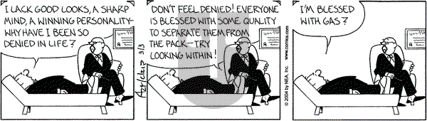 The Born Loser on Wednesday March 3, 2004 Comic Strip