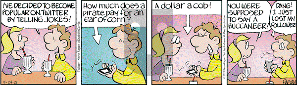 Drabble - Monday May 24, 2021 Comic Strip