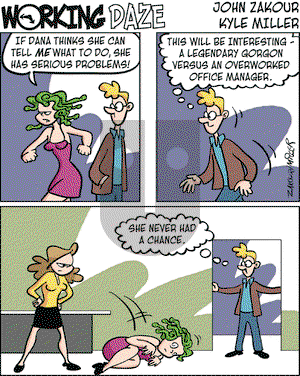 Working Daze on Friday January 5, 2007 Comic Strip