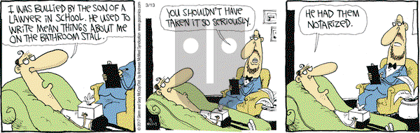 The Duplex on Monday March 13, 2017 Comic Strip