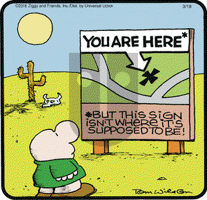Ziggy on Friday March 18, 2016 Comic Strip