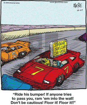 In the Bleachers on Tuesday October 27, 2009 Comic Strip