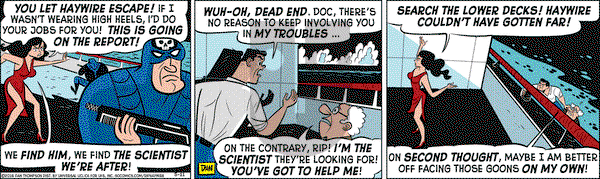 Rip Haywire on Wednesday May 11, 2016 Comic Strip