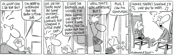 Baby Blues on Friday March 21, 1997 Comic Strip