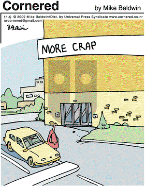 Cornered on Monday November 9, 2009 Comic Strip