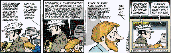 Doonesbury - Wednesday June 30, 1999 Comic Strip