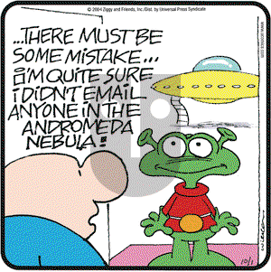 Ziggy on Friday October 1, 2004 Comic Strip
