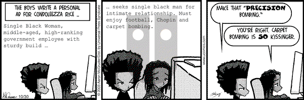 The Boondocks on Thursday June 2, 2011 Comic Strip