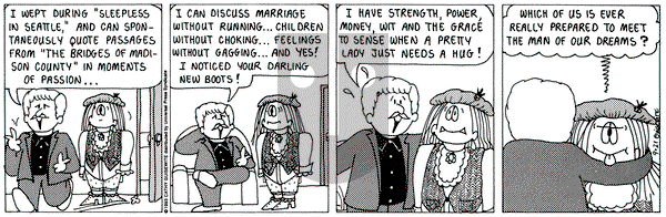Cathy Classics on Monday September 21, 1998 Comic Strip
