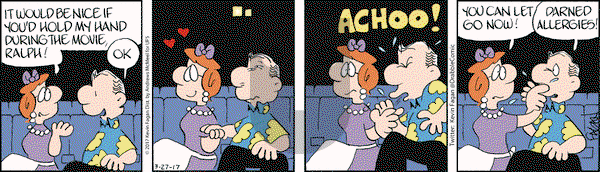 Drabble on Monday March 27, 2017 Comic Strip