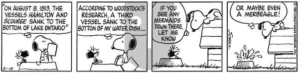 Peanuts on Tuesday May 10, 1983 Comic Strip