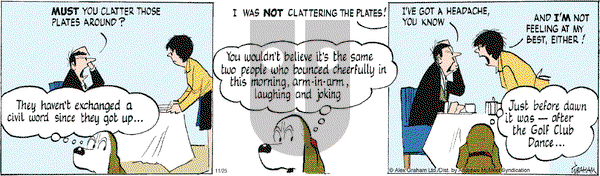 Fred Basset - Saturday November 25, 2023 Comic Strip