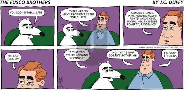 The Fusco Brothers - Sunday December 3, 2023 Comic Strip